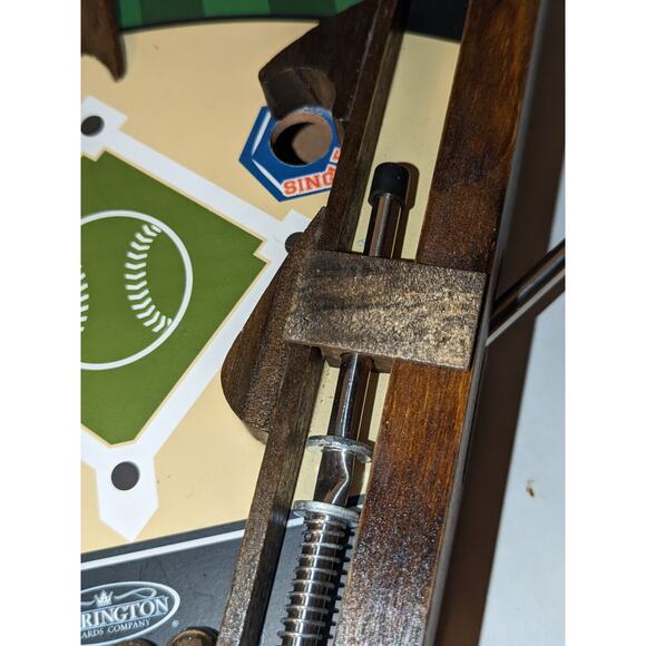 Barrington Table Top Baseball Game Mint Original Box Wooden - Picture 6 of 11